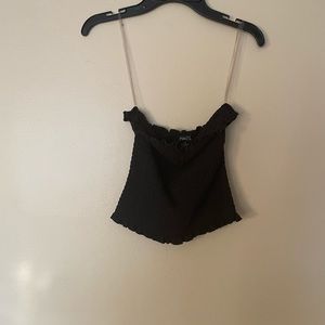 Black Crop Top
